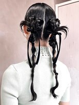 イルウィ(irwi)&nbsp;【miku/ヘアセット】カチモリ/ツインヘア/成人式/結婚式ヘア
