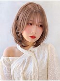 Say.顔周りカットハッシュカットワンホンレイヤーシャギーカット