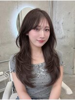 アイヴィ 表参道(IVY)&nbsp;上品可愛い◇ミディアムレイヤー/ダークグレージュ