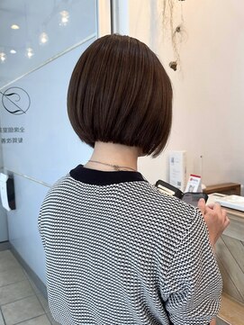 ジーナ 福岡千早(Zina) ショート/ショートボブ/ボブ/髪質改善/縮毛矯正/縮毛/千早