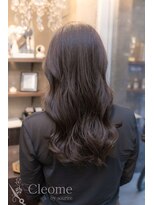 クレオメ 田町店(Cleome)&nbsp;デジタルパーマ前髪サイドバングロング薄めバングフェミニン美髪