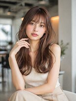 ノイ(neu)&nbsp;【静岡エリア】シースルーバングやわらかベージュロングレイヤー