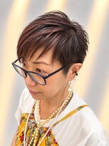 トランスサロン 吉祥寺(TRANS SALON)&nbsp;アシンメトリーショート×大人ハンサムウルフ