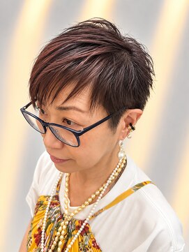 トランスサロン 吉祥寺(TRANS SALON) アシンメトリーショート×大人ハンサムウルフ