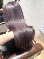 カモン(CAMON)&nbsp;【仙台美容室】 #パープルカラー #ダブルカラー #髪質改善カラー