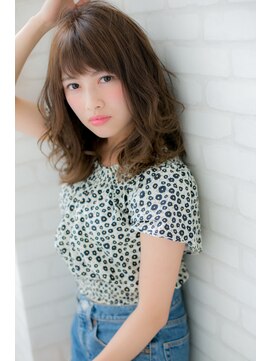 ローマ ギンザ(ROMA Ginza) 『ROMA』メルトカラー無造作ウェーブノームコアセミディ