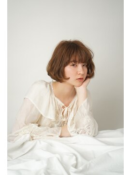 チェスト 神戸本店(CHEST) ナチュラル可愛いゆるふわボブ