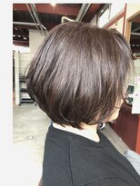 ルーファス 恵比寿 渋谷(Ruufus) 丸みと柔らかさショートボブスタイル【Ruufus恵比寿渋谷】314af