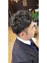 ヘアステージ ラプリュム(HAIR STAGE Ra Plume)&nbsp;【Ra　Plume】ビジネスツーブロックフェードパーマ
