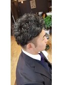 【Ra Plume】ビジネスツーブロックフェードパーマ