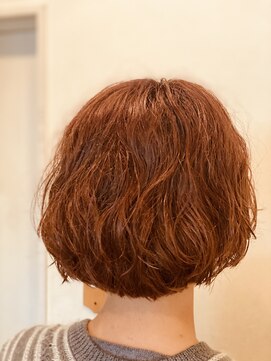 ハール ヘア スタジオ(haar HAIR STUDIO) 春カラー　オレンジ　カッパー