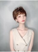《era》セクシーショート くすみブルー みわ