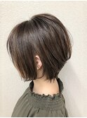 立体感のあるボブ