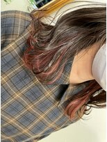 エンレイ(enRei)&nbsp;20代30代40代モカグレージュインナーカラーモカベージュ耳かけ
