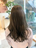 ヘアーアンドメイク ブリリアント(hair&make BRILLIANT)&nbsp;フローディアトリートメント　オリーブベージュ　30代ヘア