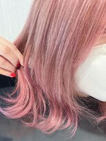 ヘアーデザイン ビビッドリンク(HAIR DESIGN VIVID link) ピンク☆^ ^