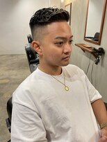 バーバートモシビ(BAR BER TOMOSHIBI)&nbsp;フェード×パーマ×ハイライト