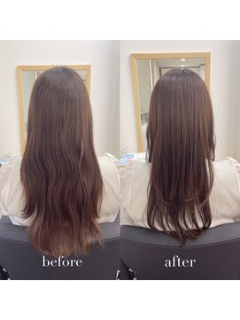 リアン 四条大宮店(Lien) 『髪質改善』ストレートエステ（縮毛矯正）（リタッチ可）