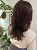 2月　ヘアスタイル  イメチェン　モードヘア　ダークアッシュ