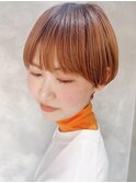 マッシュショート　ハイトーンショート