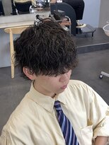 フィフス トウキョウ (fifth TOKYO)&nbsp;波巻きスパイラルパーマ刈り上げマッシュパーマツーブロック