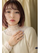 カバーヘア ブリス 大宮西口(COVER HAIR bliss) 外国人風デザインカラーハイライト大人ボブY大宮10代20代30代