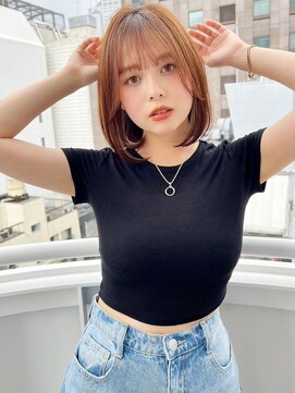 シー バイ ロンド 新宿(Sea by Lond) 似合わせカット×大人ガーリー[ダークアッシュ/韓国]