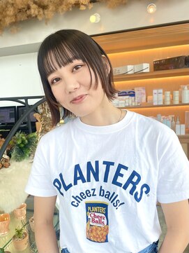 ユラギフロムユイマァル 水島店(YURAGI from YUIMARL) 切りっぱなし×ステップカット