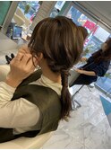 【高木】簡単☆ローポニーアレンジ◎