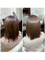 ムーブ(Moob)&nbsp;縮毛矯正×髪質改善カラーで収まりを抑え扱いやすい髪へ【別府】