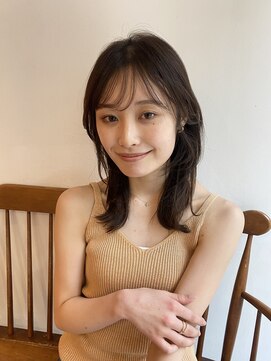 ガーランド (Garland) 大人かわいいくびレイヤー顔まわりレイヤーカットまろベージュ