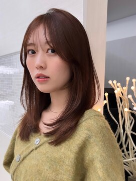 アンフィニー 銀座(ANFINI) レイヤーカット/前髪カット/くびれヘア/ウエットヘア/髪質改善