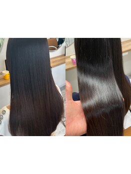 ダメージを最小限に抑え、自然な仕上がりに＊髪質改善トリートメントで日頃の手入れを楽に◎［大分／稙田］