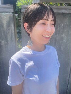 テントヘアー(tent hair) コンパクトな丸みショートstyle*