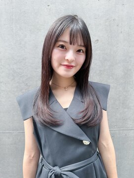 レスピア 銀座(Respia) 黒髪ストレート×ロングレイヤー