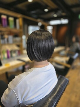 オードット ヘアデザイナーズ(O.hair designers) 暗髪艶ボブ