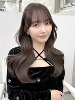 アイヴィー(IVY)&nbsp;透明感カラー　縮毛矯正　髪質改善　ベージュ　ミルクティー