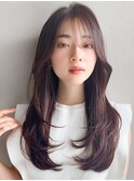 エアリーカールくびれヘア美髪前髪イメチェン20代30代40代◎