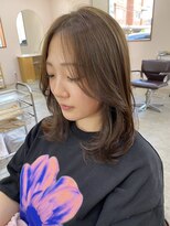 キュオンシア(CUEON. ciea)&nbsp;柔らかベージュ×ミディアムレイヤー