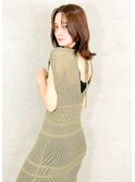 20代30代40代ナチュラルモテ髪ヘア小顔ミディアムレイヤー