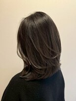 ムード(MOOD,)&nbsp;暗めカラー/グランマッシュ[レイヤーカット/髪質改善/銀座]