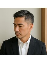 スープレックス ヘアーデザイン(SOUPREX HAIR DESIGN)&nbsp;ビジネスダンディーショート　20代 30代 40代 50代 60代　メンズ