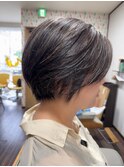 レディースカット&白髪ぼかし