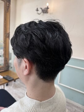 ラボヌールヘアーノーブル 新越谷店(La Bonheur hair noble) メンズカット/ニュアンスパーマ【美髪】【イメチェン】