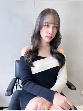 ヘアサロン ガリカ 表参道(hair salon Gallica) 【田中杏実】ワンホンヘア×透明感たっぷりグレージュカラー