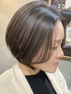 トレヘアー(tRe hair) ショート　ボブ　ウルフ　髪質改善　白髪ぼかし　トリートメント