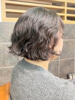 ガーデンヨコハマ(GARDEN YOKOHAMA)&nbsp;ボブデジタルパーマダークアッシュココアブラウンミディアム