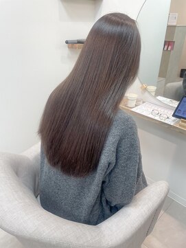 シアエミュー 新越谷店(SHEER emu) ◆緑がですぎない赤みを消しはグレージュブラウンがおすすめです