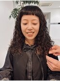 スパイラルパーマ