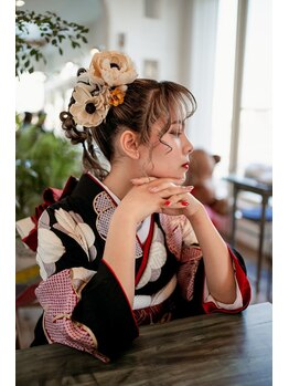 ソンリエ 青竹店(SONRiE)の写真/結婚式/卒業式/イベントヘアセット着付け予約受付中